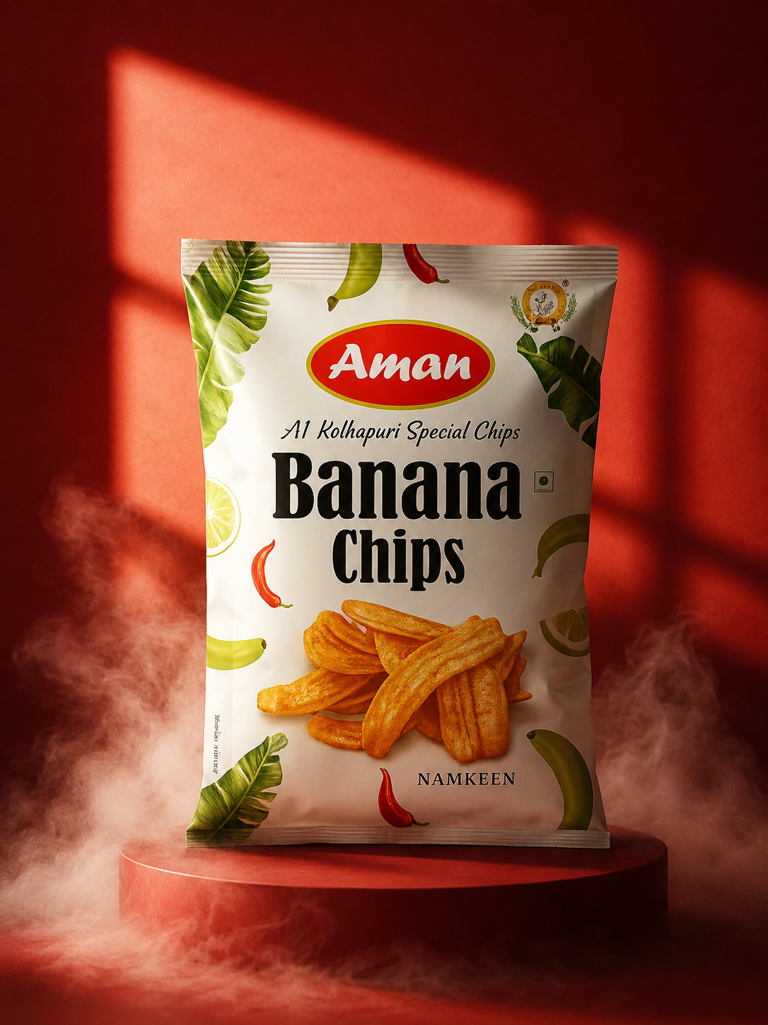 Crispy potato chips